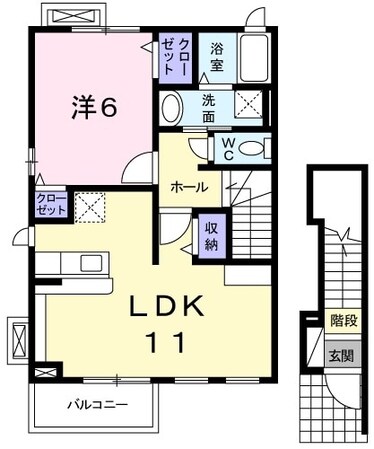 パルコ プレッソの物件間取画像
